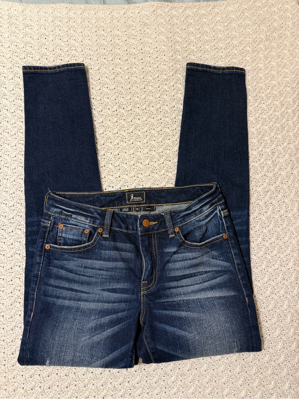 Rock Revival Dark Blue Women’s Skinny Jeans